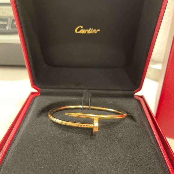 Cartier Jus Un Clou Bracelet - Size 17 - Picture 2 of 11